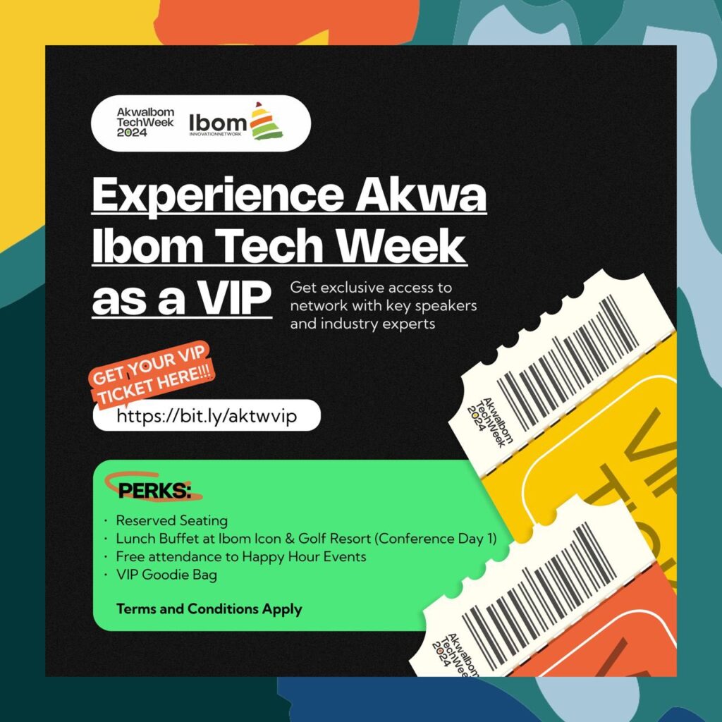 SECURE YOUR SEAT AT AKWA IBOM TECH WEEK 2024